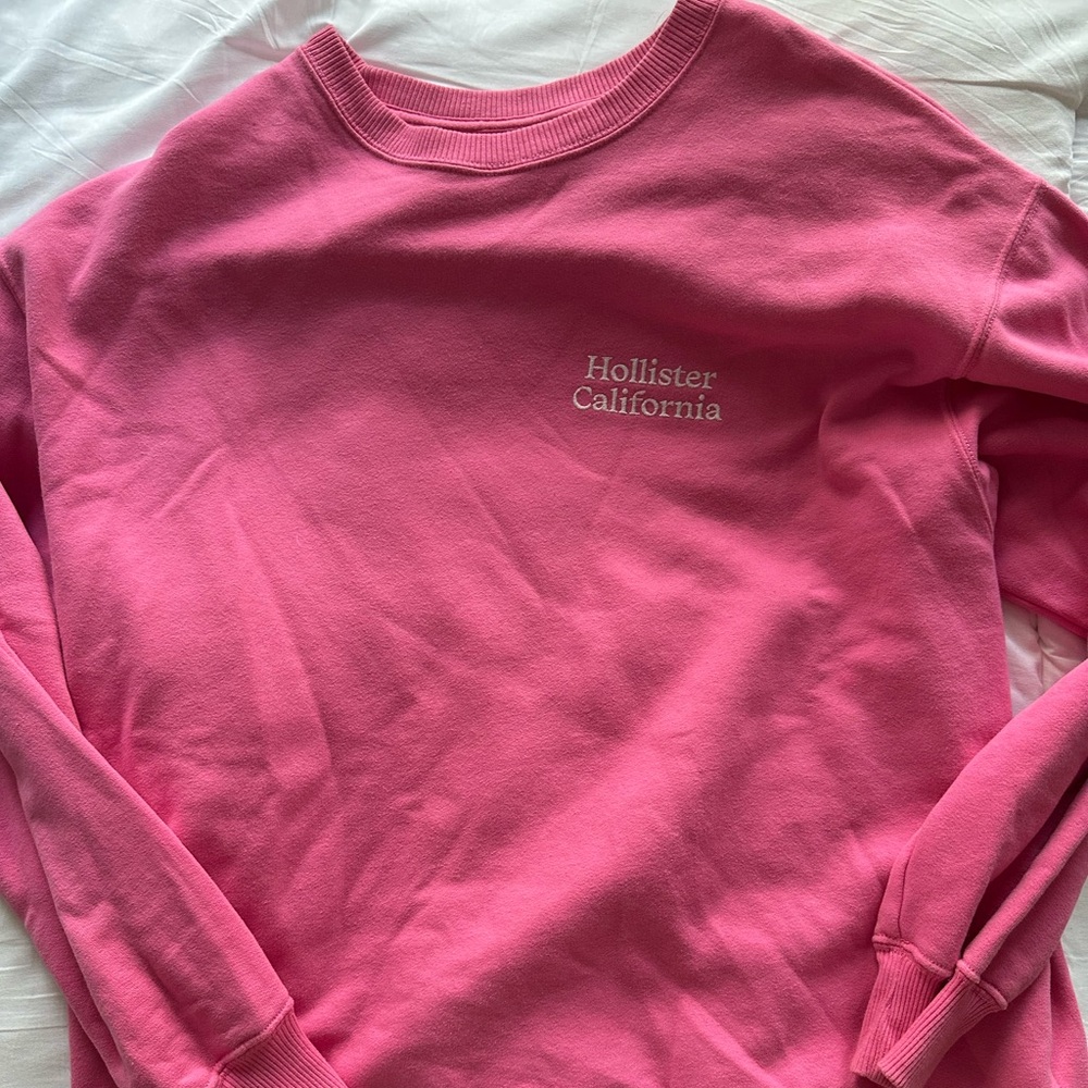 Hollister Pink Sweatshirt